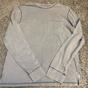 Goodfellow & Co Light Gray Long Sleeve Tee